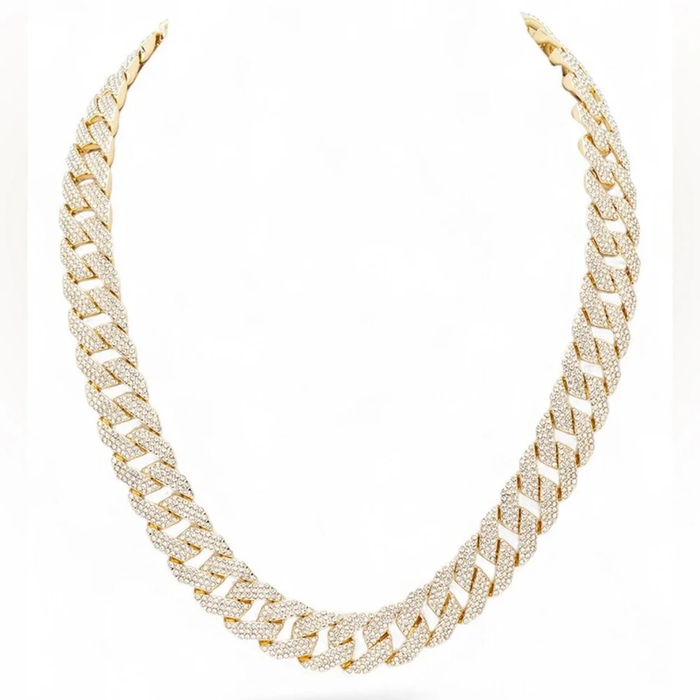 20” Men’s Bling Cuban Necklace